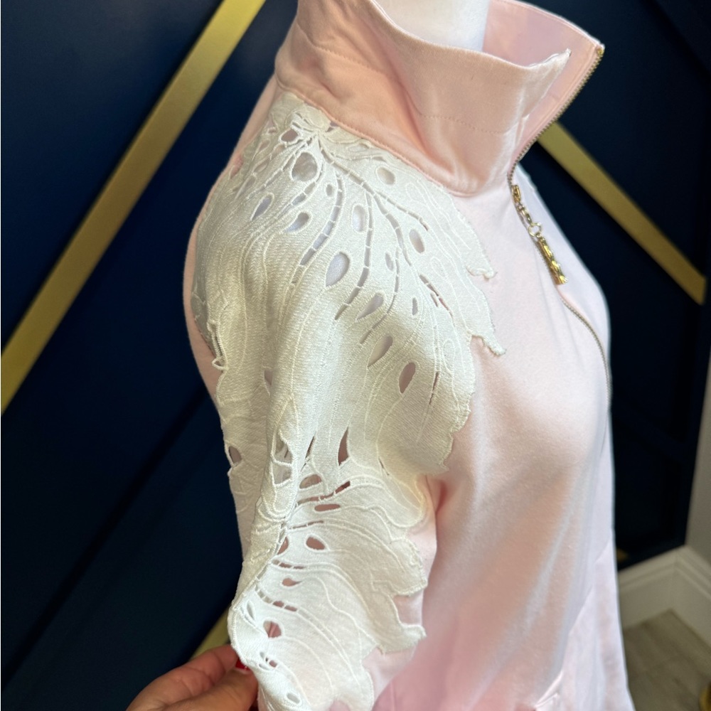 Lilly Pulitzer blush pink embroidered pullover 🌸 - Picture 5 of 7